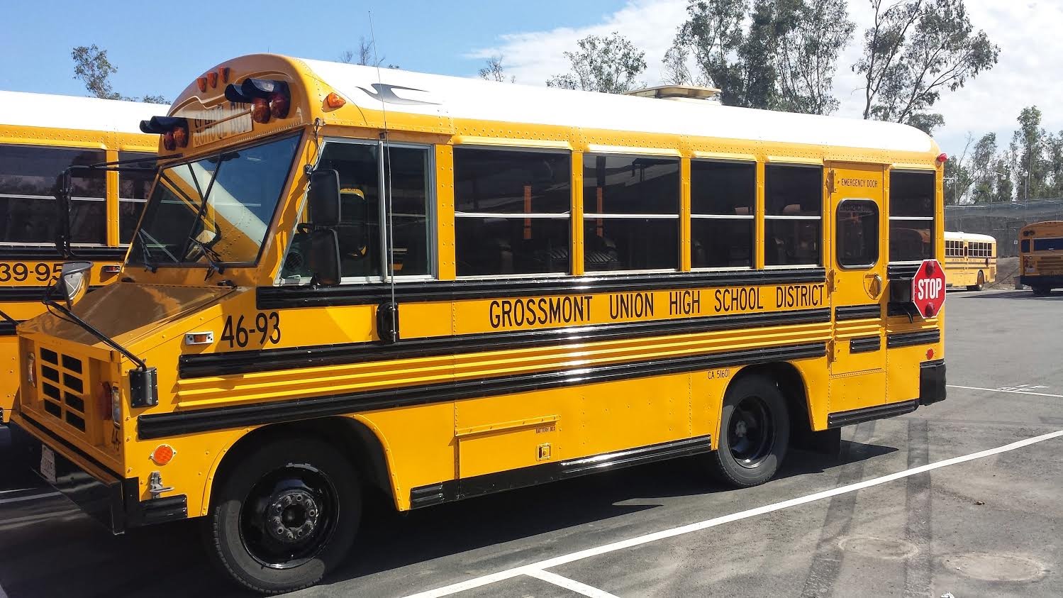 Grossmont Union High School District Buses