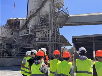 Students at the Quarry