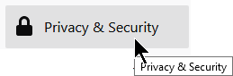 Firefox: Privacy and Security
